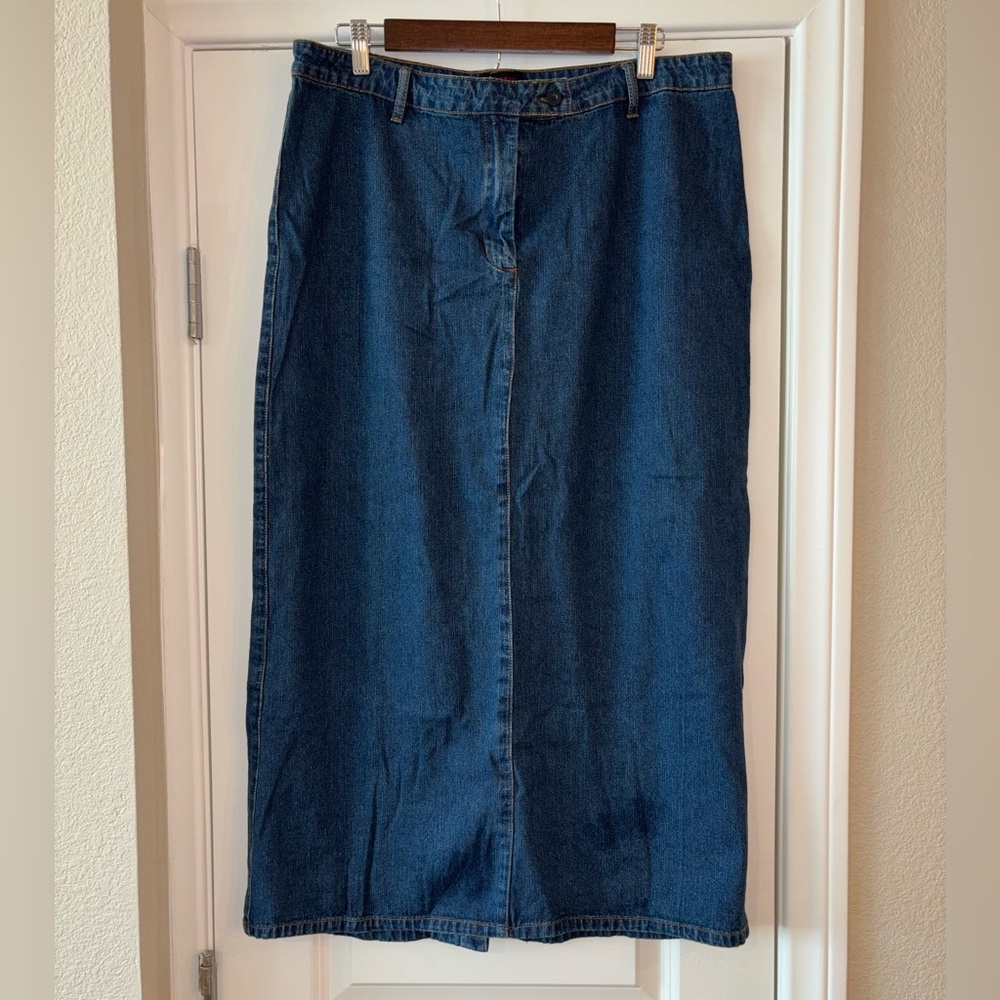 NY Jeans Y2K 90’s Long Denim Skirt